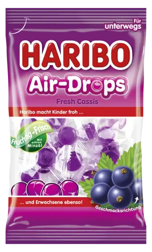 Haribo Air-Drops Fresh Cassis 100g – Coopers Candy