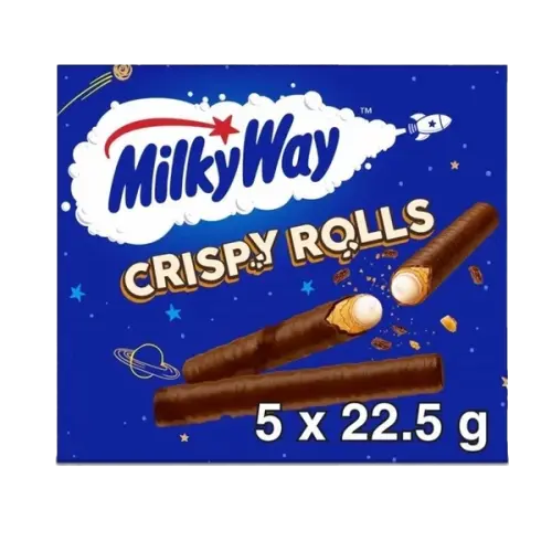 Milkyway Crispy Rolls 5-Pack 112g – Coopers Candy