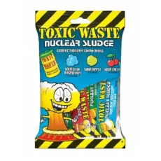 Toxic Waste Nuclear Sludge Mini Chew Bars 80g – Coopers Candy