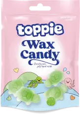 Toppie Wax Candy Sk&ouml;ldpadda &Auml;pple 40g &ndash; Coopers Candy