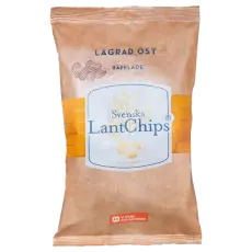 Lantchips Lagrad Ost Räfflade 200g – Coopers Candy