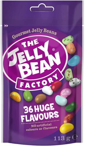 Jelly Bean Factory 36 huge flavours 113g – Coopers Candy