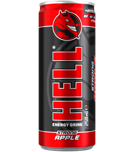 Hell Energy Apple Strong 250ml – Coopers Candy