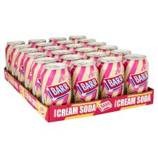 Barr American Cream Soda 33cl x 24st (helt flak) – Coopers Candy