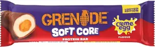 Grenade Soft Core Protein Bar Creme Egg 45g &ndash; Coopers Candy