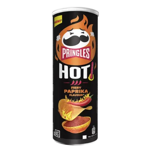 Pringles Hot Fiery Paprika 160g – Coopers Candy