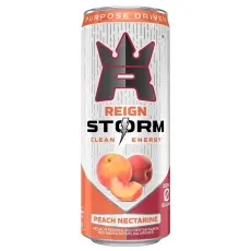 Reign Storm Peach Nectarine 355ml – Coopers Candy