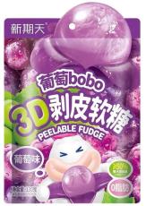 Bobo 3D Peelable Fudge Grape 75g – Coopers Candy