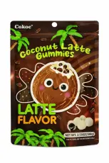 Cokoc Gummies Coconut Latte Flavor 100g &ndash; Coopers Candy