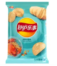 Lays Kartoffelchips Friteret Krabbe Smag 70g &ndash; Coopers Candy