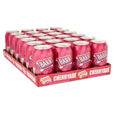 Barr Cherryade 33cl x 24st (helt flak) – Coopers Candy