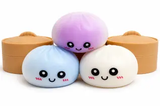 Squishy Bun UV Edition 8,5cm &ndash; Coopers Candy