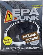Epa Dunk - Brända Gummin 80g – Coopers Candy