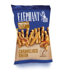 Elephant Pretzel Twist - Karamelliserad Lök 70g – Coopers Candy