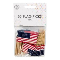 Cocktailflaggor USA 50-pack – Coopers Candy