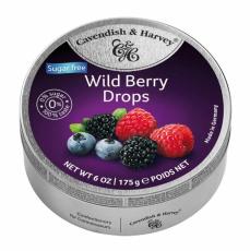 Cavendish & Harvey Wild Berry Drops Sugarfree 175g – Coopers Candy