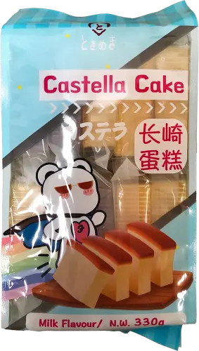 Tokimeki Castella Cake Milk Flavour 330g – Coopers Candy