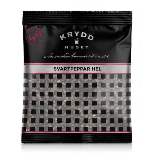 Kryddhuset Svartpeppar hel 210g – Coopers Candy
