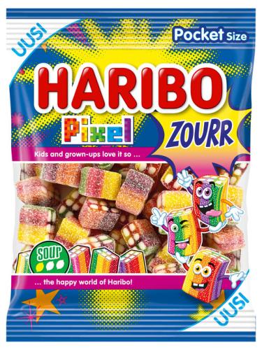 Haribo Pixel Zourr 80g – Coopers Candy