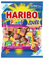 Haribo Pixel Zourr 80g – Coopers Candy
