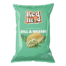 Redhead Dill & Wasabi Chips 150g (BF: 2025-07-15) – Coopers Candy