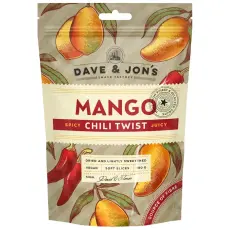 Dave & Jons Torkad Mango Chili Twist 100g – Coopers Candy