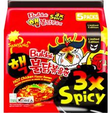 Samyang Buldak Hot Chicken Flavor Ramen 3xSpicy 140g x 5st – Coopers Candy
