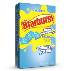 Starburst Zero Sugar Blue Raspberry Singles to Go 6-pack – Coopers Candy