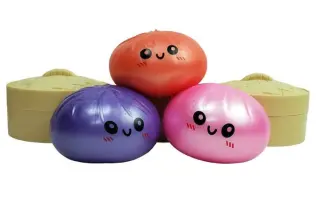 Squishy Bun Metallic Edition 8,5cm &ndash; Coopers Candy
