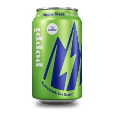 Poppi Prebiotic Soda Alpine Blast 355ml – Coopers Candy