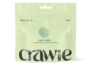 Crawie Green Apple 120g &ndash; Coopers Candy