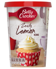 Betty Crocker Zesty Lemon Icing 400g – Coopers Candy