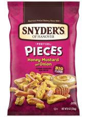 Snyders Pretzel Pieces Honey, Mustard & Onion 110g – Coopers Candy