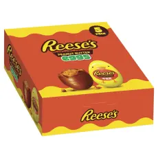 Reeses Peanut Butter Creme Eggs 5-pack (170g) &ndash; Coopers Candy