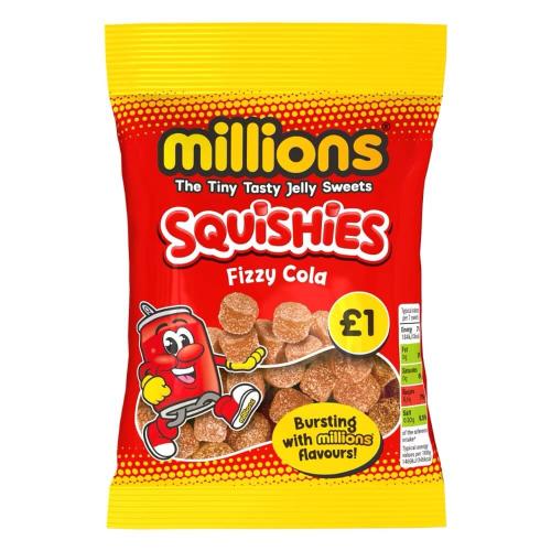 Millions Squishies Fizzy Cola 120g – Coopers Candy