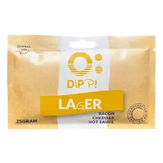 &Ouml;-Chips Dippmix Lager - Bacon, Cheddar, Hot Sauce 25g &ndash; Coopers Candy
