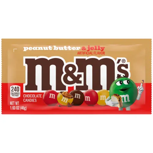 M&Ms Peanut Butter & Jelly 46g – Coopers Candy