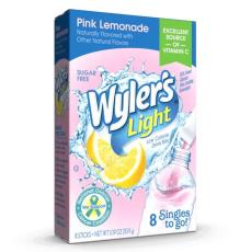 Wylers Light Singles To Go 8-pack - Pink Lemonade – Coopers Candy