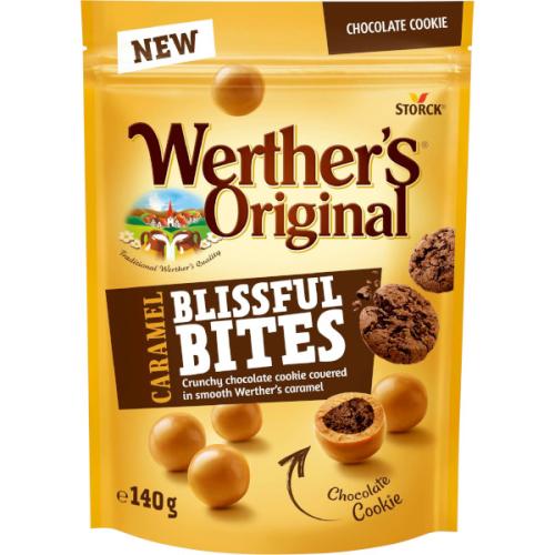 Werthers Original Caramel Blissful Bites Chocolate Cookie 140g – Coopers Candy