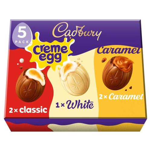 Cadbury Creme Egg Mixlåda 5-pack – Coopers Candy