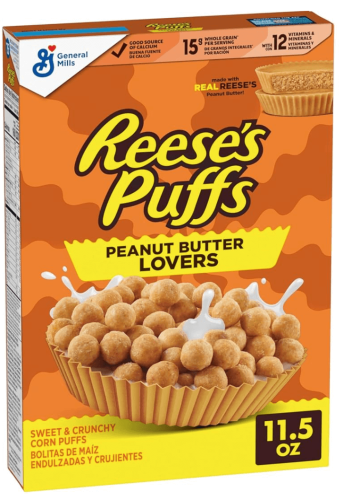 Reeses Puffs Peanut Butter Lovers Flingor 326g – Coopers Candy