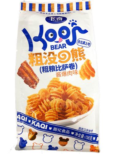 Kaqi Bear Snacks Biffsmak 158g – Coopers Candy