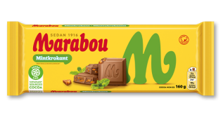 Marabou Mintkrokant 160g – Coopers Candy