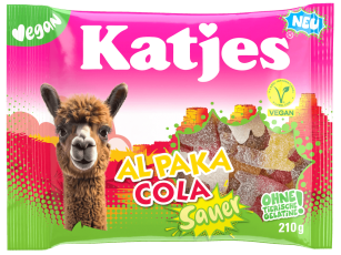 Katjes Al Paka Cola Sur 210g &ndash; Coopers Candy