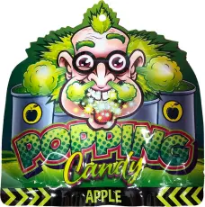 Dr Sour Popping Candy - Apple 15g &ndash; Coopers Candy