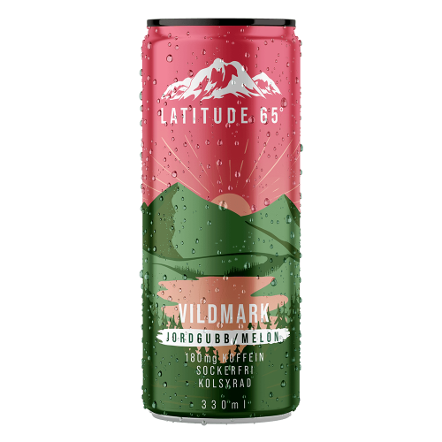 Latitude 65 Vildmark - Jordgubb-Melon 330ml – Coopers Candy