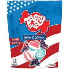 Taffy Town Salt Water Taffy Stars & Stripes 340g &ndash; Coopers Candy