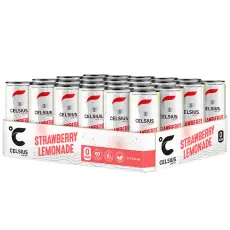 Celsius Strawberry Lemonade 355ml x 24st – Coopers Candy