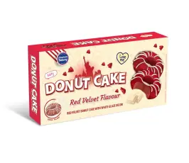 American Bakery Donut Cake Red Velvet 135g – Coopers Candy