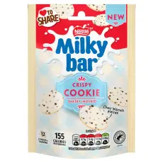Milkybar Buttons Crispy Cookie 86g &ndash; Coopers Candy